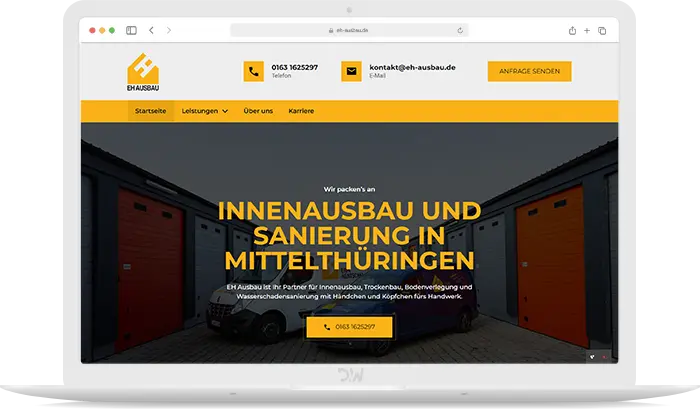 EH Ausbau Webdesign